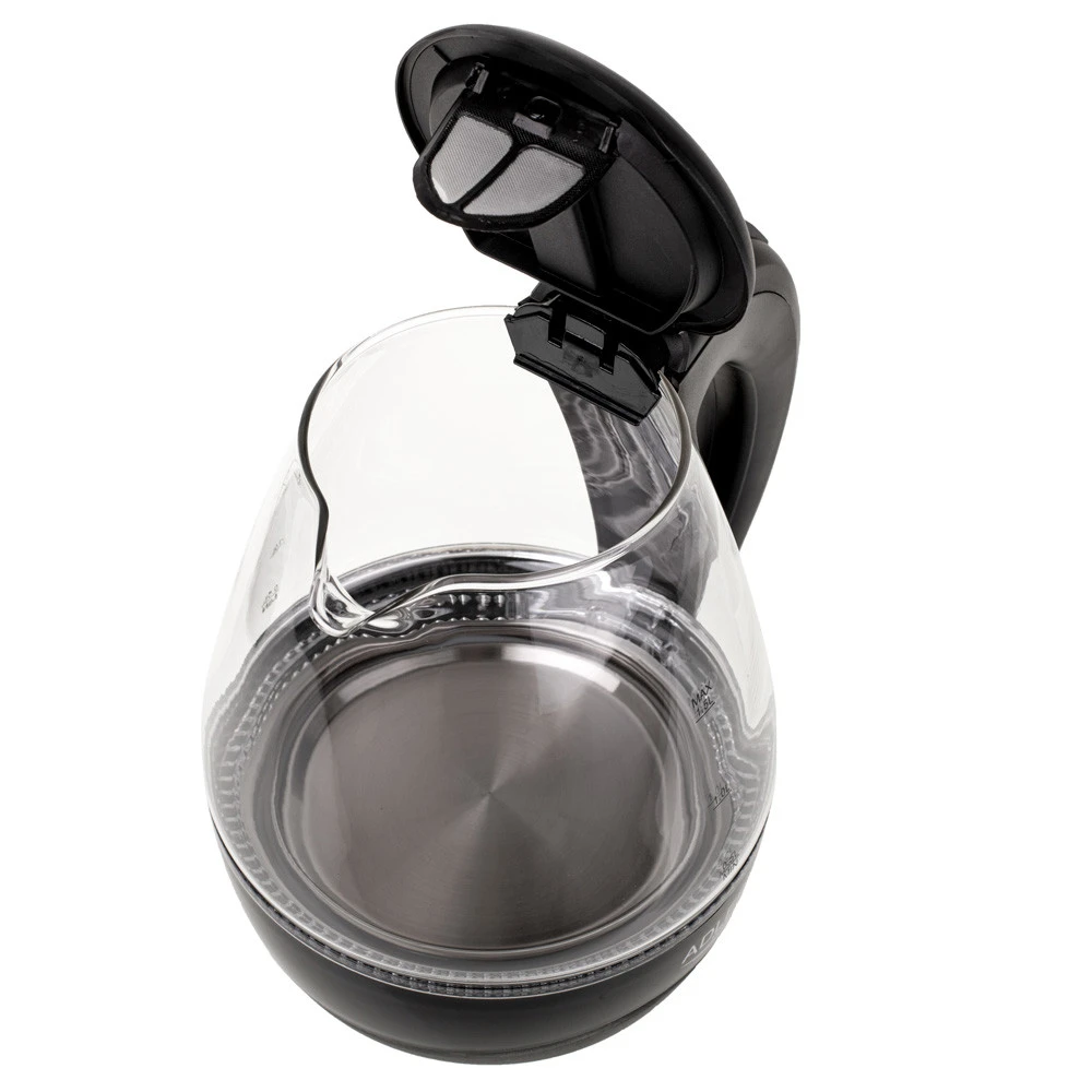 Adler AD 1224 Glas-Wasserkocher 1,5 L Schwarz/transparent 6 Adler AD 1224 Glas-Wasserkocher 1,5 L Schwarz/transparent – Bild 4