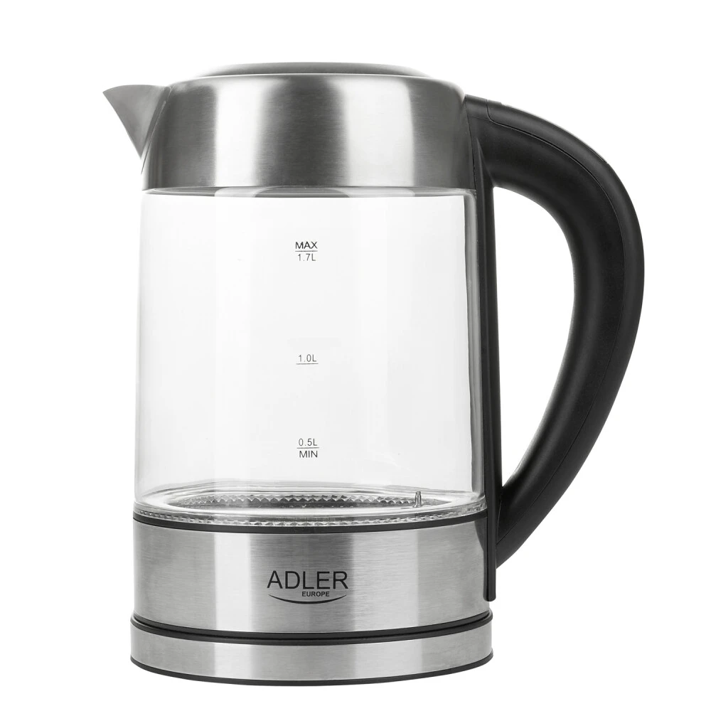 Adler AD 1247 Glas-Wasserkocher 1,7 L Mit Temperatureinstellung 4 Adler AD 1247 Glas-Wasserkocher 1,7 L Mit Temperatureinstellung – Bild 2