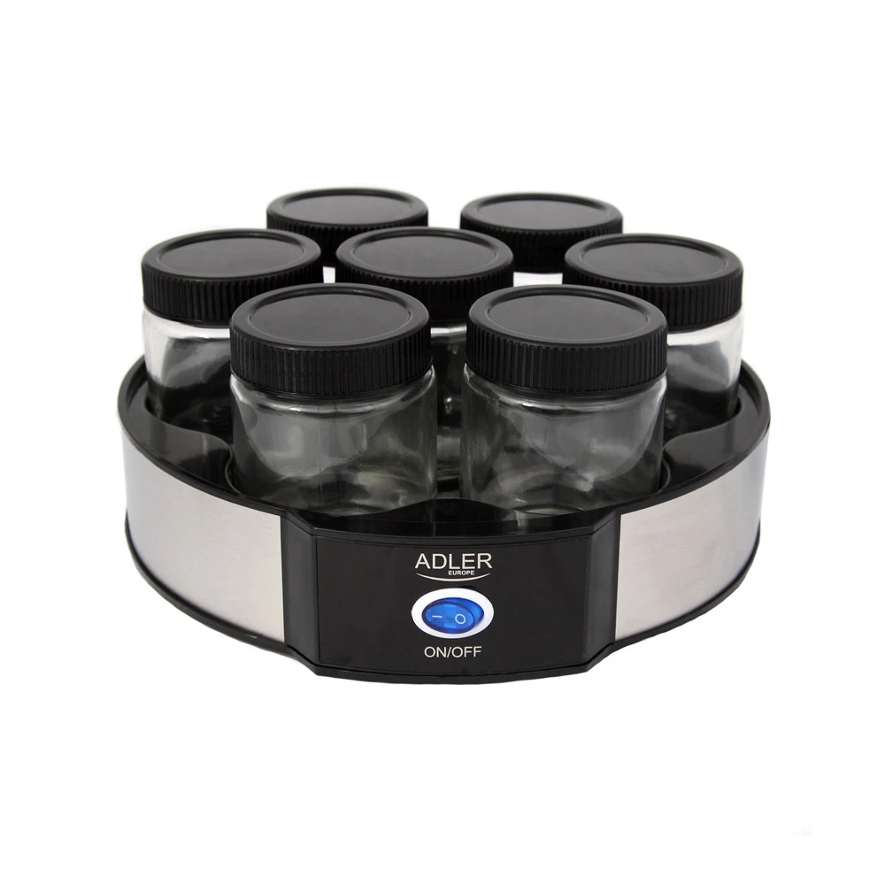 Adler AD 4476 Joghurtbereiter Inkl. 7 Gläsern 5 Adler AD 4476 Joghurtbereiter Inkl. 7 Gläsern – Bild 3