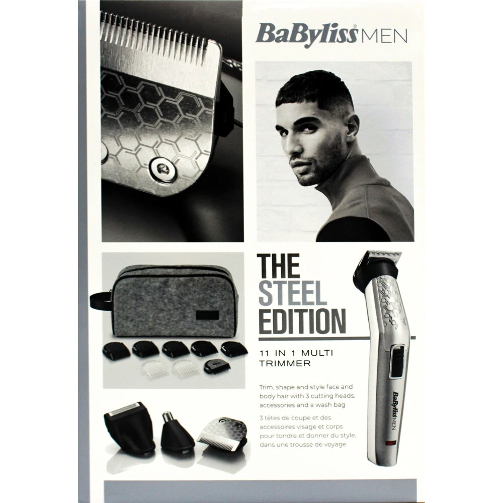 Babyliss 7256PE MultiTtrimmer Inkl. Nasentrimmer Und Rasierer-Aufsatz Akku 6 Babyliss 7256PE MultiTtrimmer Inkl. Nasentrimmer Und Rasierer-Aufsatz Akku – Bild 4