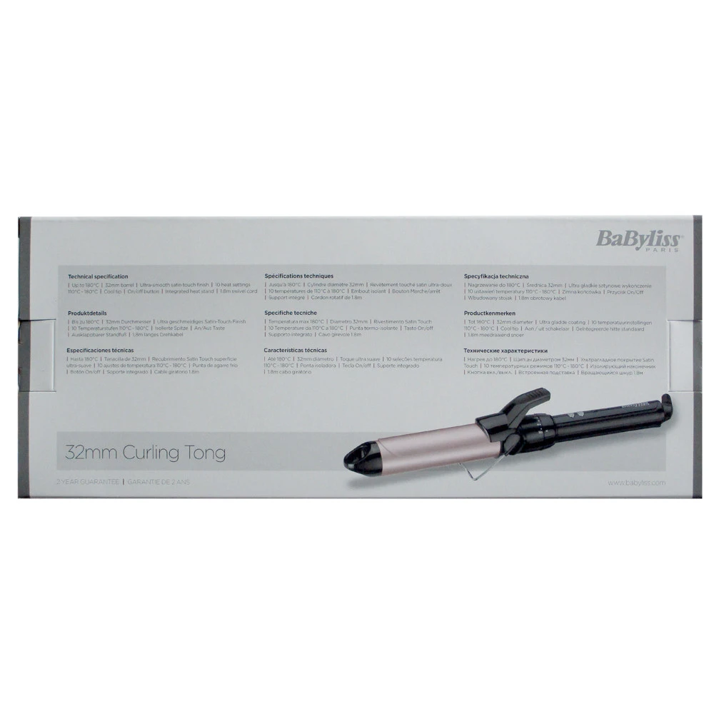 Babyliss C332E Lockenstab 32mm Curling Tong 4 Babyliss C332E Lockenstab 32mm Curling Tong – Bild 2