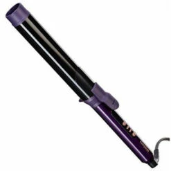BaByliss C632E LCD Lockenstab Sensitive Schwarz/violett