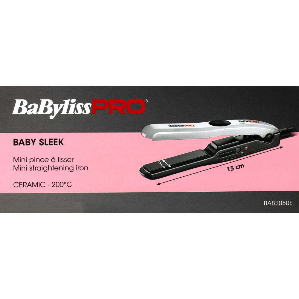 BaByliss PRO BAB 2050E BaBySleek Mini Haarglätter 3 BaByliss PRO BAB 2050E BaBySleek Mini Haarglätter
