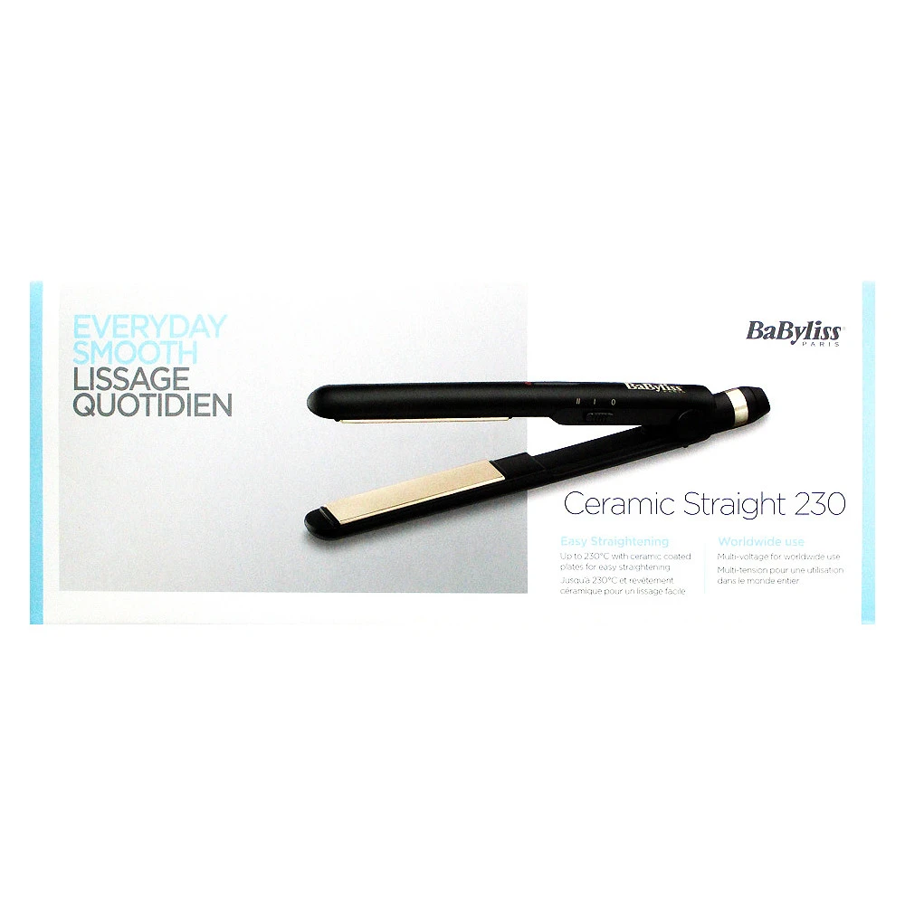 BaByliss ST089E Ceramic Straight 230 Haarglätter 3 BaByliss ST089E Ceramic Straight 230 Haarglätter