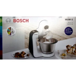 Bosch MUM50123 Küchenmaschine Anthrazit/Weiß