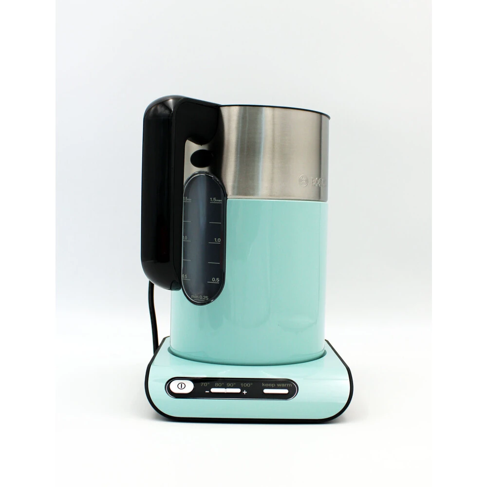 Bosch TWK 8612P Styline Wasserkocher 1,5L Mint 4 Bosch TWK 8612P Styline Wasserkocher 1,5L Mint – Bild 2