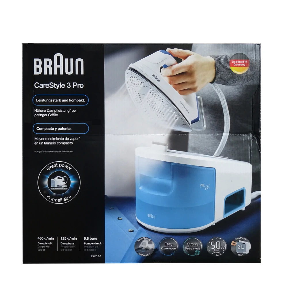 Braun IS 3157 BL CareStyle 3 Bügelstation 3 Braun IS 3157 BL CareStyle 3 Bügelstation