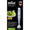 Braun MQ100 Dip Minipimer 1 Stabmixer -Haushaltsgeräte Geschäft braun mq100 dip minipimer 1 stabmixer