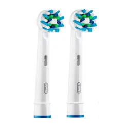 Braun Oral-B EB 50-2 CrossAction Aufsteckbürsten Weiß 2er-Pack