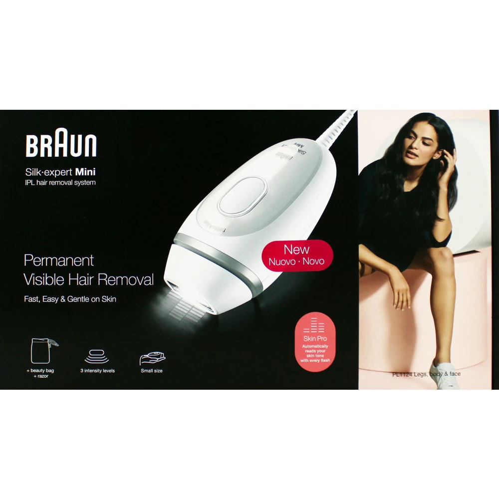 Braun PL1124 IPL Silk-expert Mini-Design Haarentfernung Via 300.000 Lichtimpulse 3 Braun PL1124 IPL Silk-expert Mini-Design Haarentfernung Via 300.000 Lichtimpulse