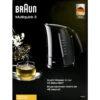 Braun WK 300 Wasserkocher 1,7 L Multiquick 3 Schwarz 2 Braun WK 300 Wasserkocher 1,7 L Multiquick 3 Schwarz -Haushaltsgeräte Geschäft braun wk 300 wasserkocher 17 l multiquick 3 schwarz