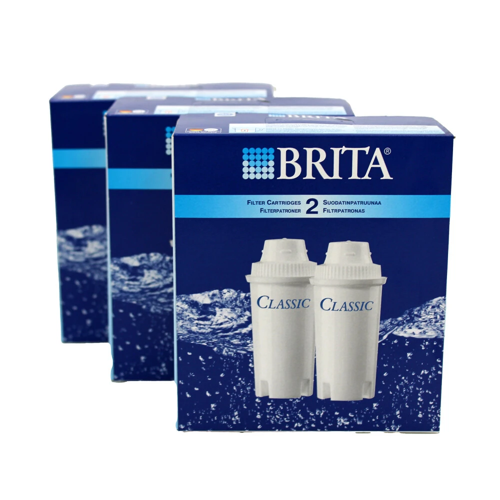 Brita Classic Wasserfilterkartusche 6er-Pack 3 Brita Classic Wasserfilterkartusche 6er-Pack