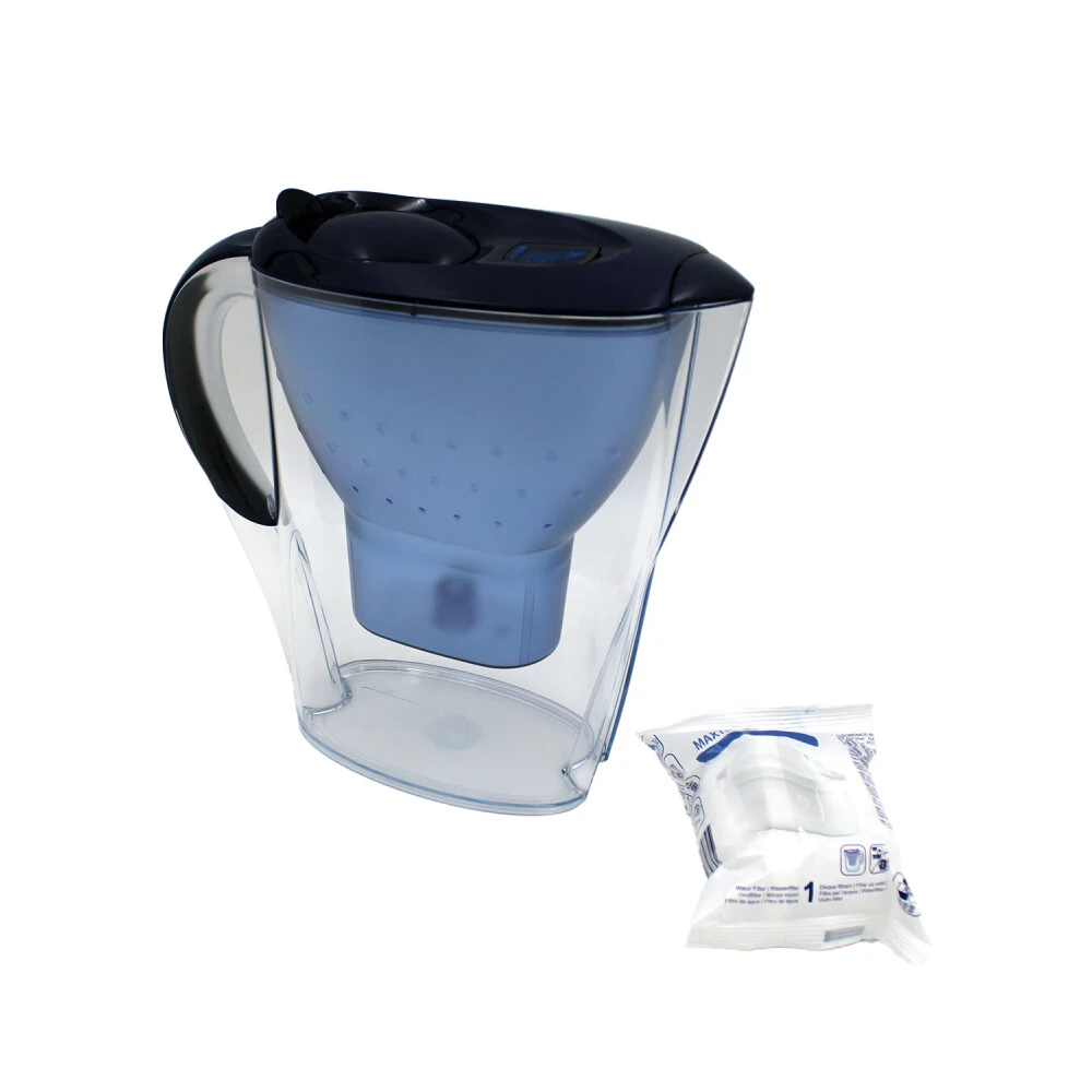 Brita Marella Cool Wasserfilter 2,4 L Blau Inkl. Maxtra PLUS Filterkartusche 4 Brita Marella Cool Wasserfilter 2,4 L Blau Inkl. Maxtra PLUS Filterkartusche – Bild 2