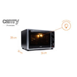Camry CR 6018 Elektrischer Minibackofen 35L -Haushaltsgeräte Geschäft camry cr 6018 elektrischer minibackofen 35l6