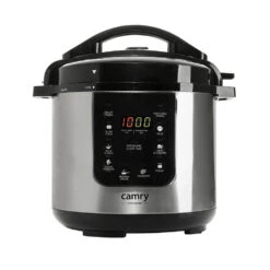 Camry CR 6409 Schnellkochtopf 6 Liter Mit Timer Und Slow Cook-Funktion