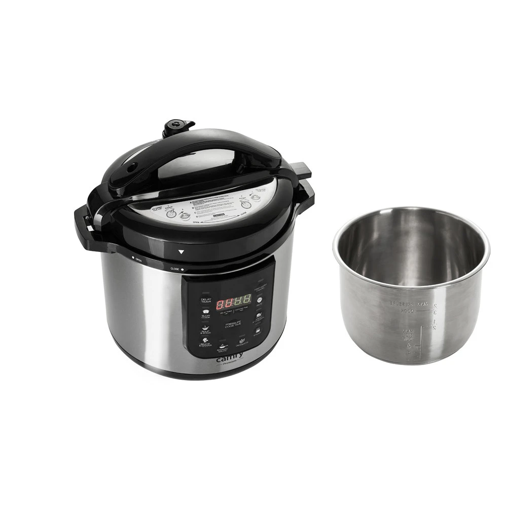 Camry CR 6409 Schnellkochtopf 6 Liter Mit Timer Und Slow Cook-Funktion 5 Camry CR 6409 Schnellkochtopf 6 Liter Mit Timer Und Slow Cook-Funktion – Bild 3