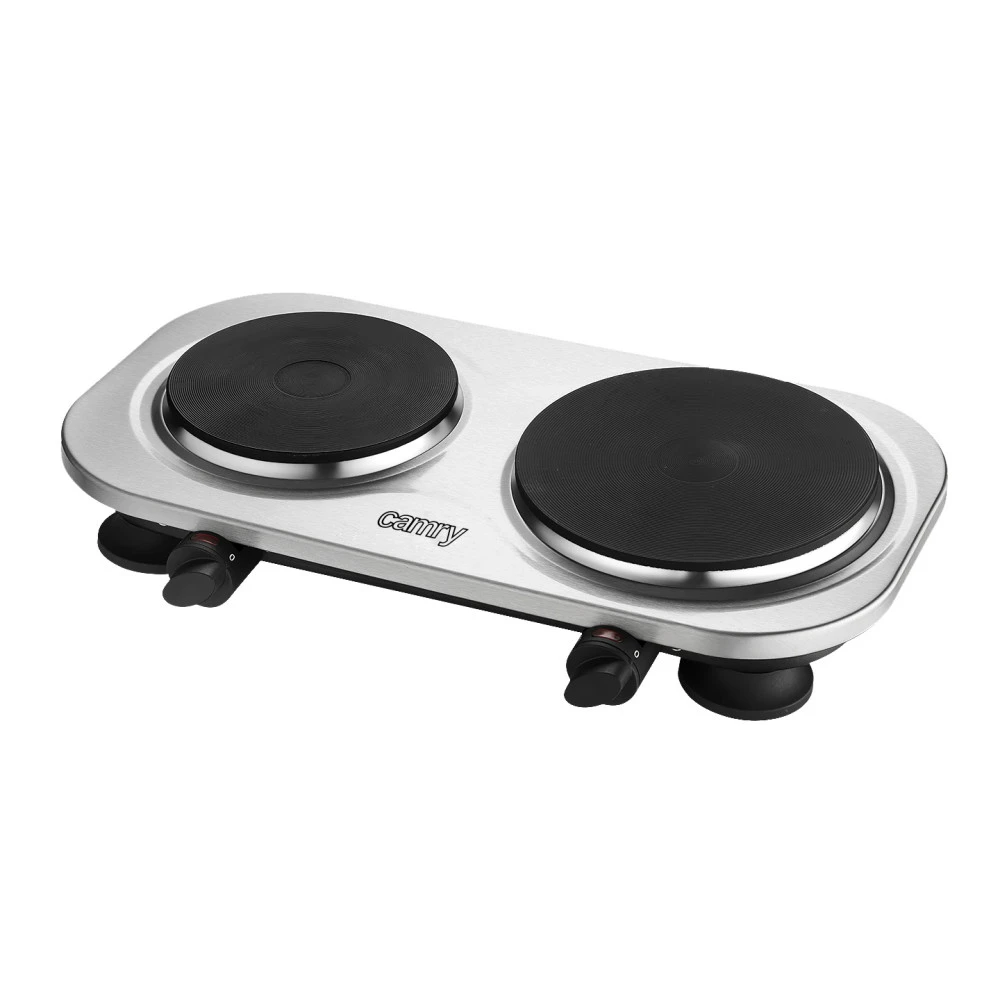 Camry CR 6511 Elektrische Doppel-Kochplatte Durchmesser 18,5 Und 15,5 Cm 3 Camry CR 6511 Elektrische Doppel-Kochplatte Durchmesser 18,5 Und 15,5 Cm