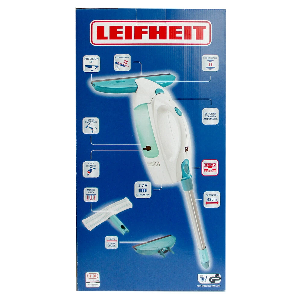 Leifheit 51016 Dry & Clean Fenstersauger Komplettset 4 Teilig 4 Leifheit 51016 Dry & Clean Fenstersauger Komplettset 4 Teilig – Bild 2