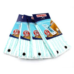 Leifheit 55320 Clean Twist System M Micro Duo Wischbezug 4er-Pack