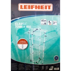 Leifheit 81456 Turmtrockner Classic Tower 450 (45 M)