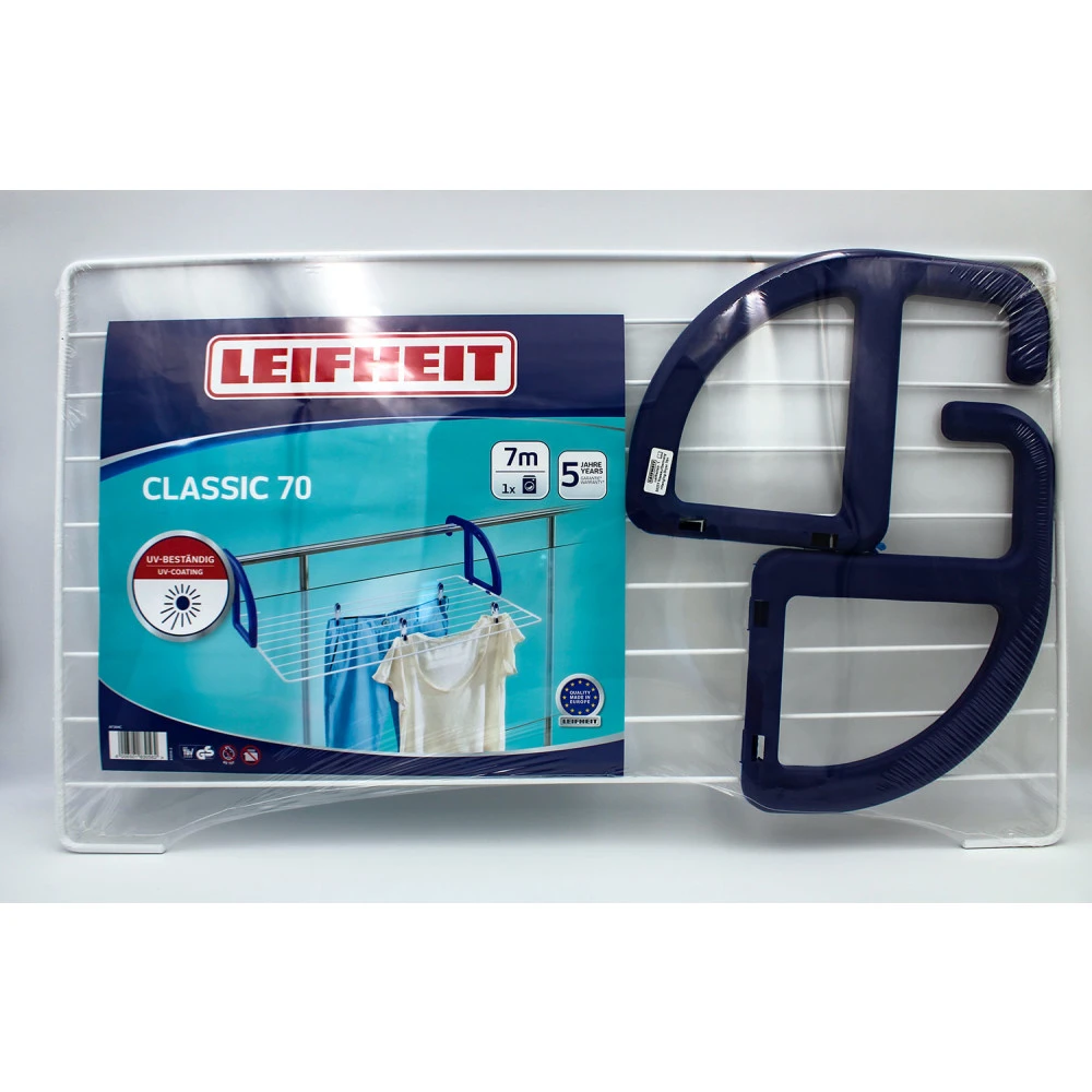 Leifheit 83056 Classic 70 Hängetrockner Für Drinnen U. Draußen 4 Leifheit 83056 Classic 70 Hängetrockner Für Drinnen U. Draußen – Bild 2