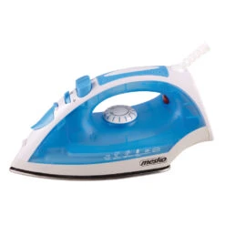 Haushaltsgeräte Geschäft 5 Mesko MS 5023 Dampfbügeleisen 2200 Watt Blau / Weiß