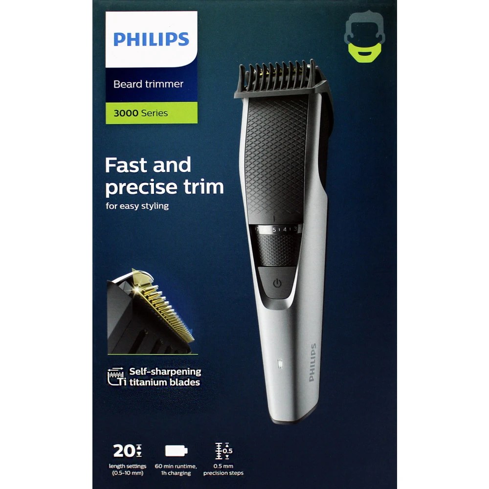 Philips BT3222/14 Series 3000 Akku/Netz Barttrimmer 3 Philips BT3222/14 Series 3000 Akku/Netz Barttrimmer