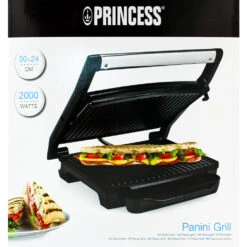 Princess 112415 Panini Kontaktgrill -Haushaltsgeräte Geschäft princess 112415 panini kontaktgrill3
