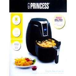 Princess 182021 Digital Aerofryer XL Heißluftfritteuse