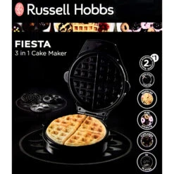 Russell Hobbs 24620-56 Fiesta 3-in-1 Waffeleisen