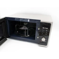 Samsung MG23F301 TAS Mikrowelle 23L Silber/schwarz -Haushaltsgeräte Geschäft samsung mg23f301 tas mikrowelle 23l silber schwarz3