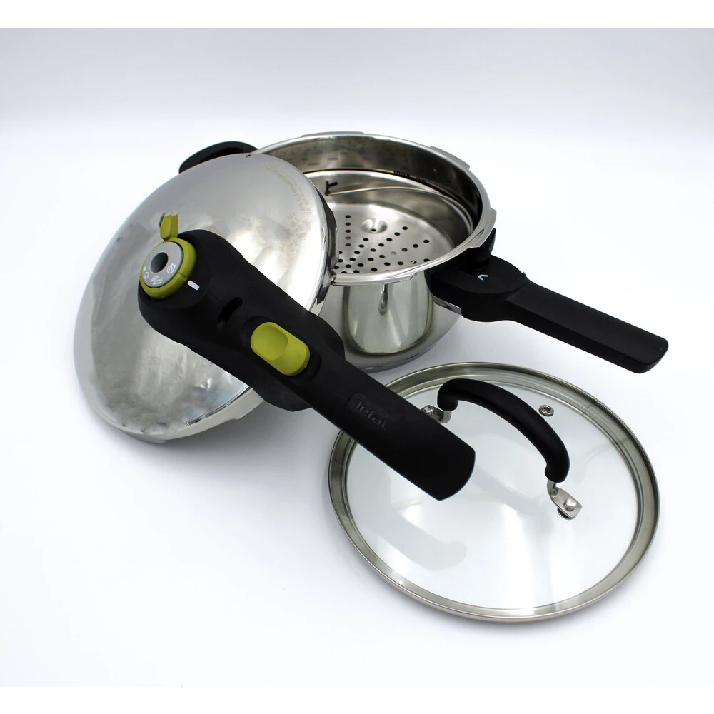 Tefal P2534046 Secure 5 Neo Schnellkochtopf Mini Edelstahl 3L 5 Tefal P2534046 Secure 5 Neo Schnellkochtopf Mini Edelstahl 3L – Bild 3