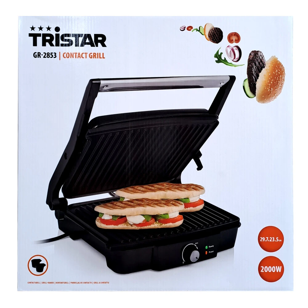 Tristar GR-2853 Kontaktgrill, Tischgrill 4 Tristar GR-2853 Kontaktgrill, Tischgrill – Bild 2