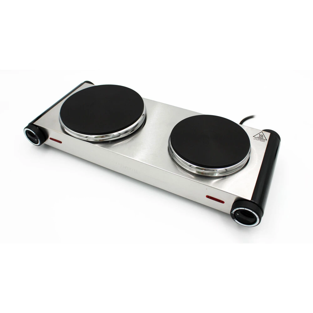 Tristar KP-6248 Doppel-Kochplatte 4 Tristar KP-6248 Doppel-Kochplatte – Bild 2