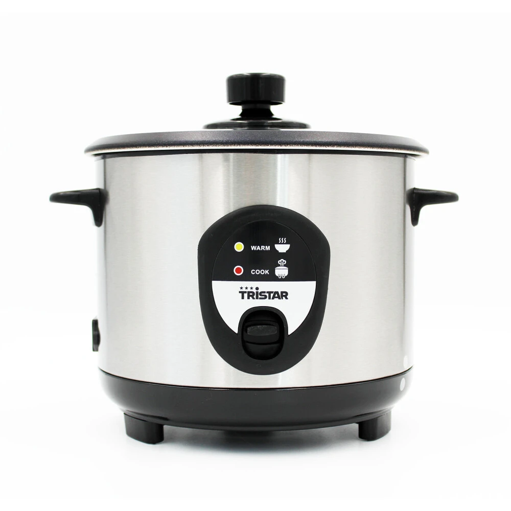 Tristar RK-6126 Reiskocher Edelstahl 1L 400 W 4 Tristar RK-6126 Reiskocher Edelstahl 1L 400 W – Bild 2
