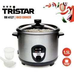 Tristar RK-6127 Reiskocher 1,5l 7 Tristar RK-6127 Reiskocher 1,5l -Haushaltsgeräte Geschäft tristar rk 6127 reiskocher 15l3