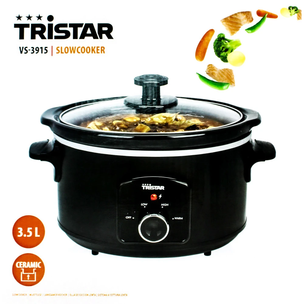 Tristar VS-3915 Slow Cooker, Schongarer 3 Tristar VS-3915 Slow Cooker, Schongarer – Bild 2