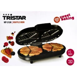 Tristar WF-2120 Waffeleisen, Zehn Herzförmige Waffeln Gleichzeitig 7 Tristar WF-2120 Waffeleisen, Zehn Herzförmige Waffeln Gleichzeitig -Haushaltsgeräte Geschäft tristar wf 2120 waffeleisen zehn herzfoermige waffeln gleichzeitig3