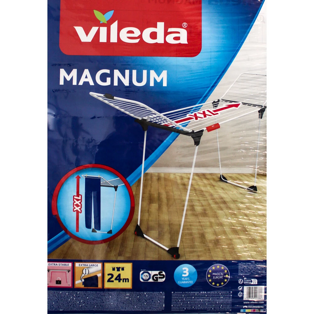 Vileda Magnum Wäscheständer (24m) 3 Vileda Magnum Wäscheständer (24m)